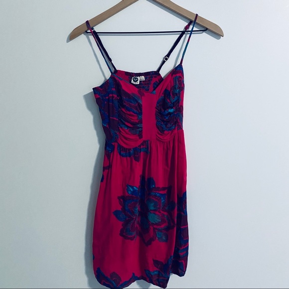 Roxy Dresses & Skirts - Roxy Pink Floral Sun Dress